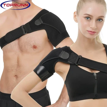 Регулируемый бандаж для поддержки левого/правого плеча, защитный бандаж для стабилизации плеча, Плечевой ремень для защиты от боли в суставах, травм, плечевой ремень