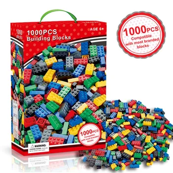 1000 Строительных блоков из мелких гранул 