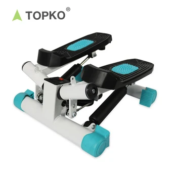 Оборудование для домашнего тренажерного зала TOPKO фитнес мини степ аэробные степперы тренажер для тренировки лестничных степперов с эспандерами