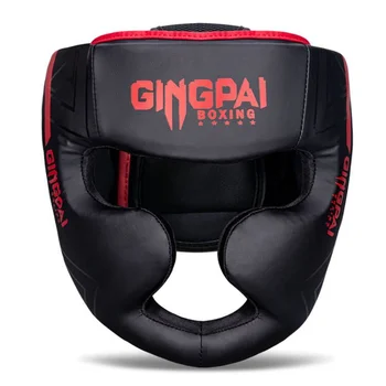 Шлем для кикбоксинга Каратэ Муай Тай Guantes De Boxeo Головной Убор для свободного боя ММА Защита головы Санда Обучение взрослых и детей Оборудование