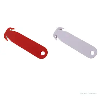 Стальной нож M17F для распаковки термоусадочной пленки, стрейч-ленты и пластиковых ремней