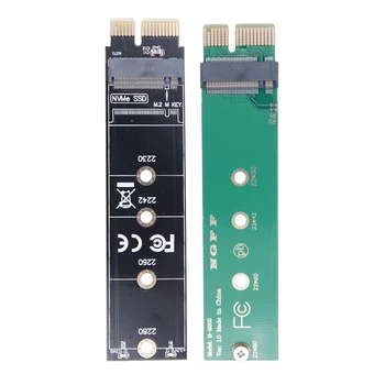 Конвертер твердотельных накопителей PCIE в NVME Адаптер M.2 SSD M Key 1xTest Card Устройство чтения карт жесткого диска Поддерживает 2230/42/60/80 M.2 SSD