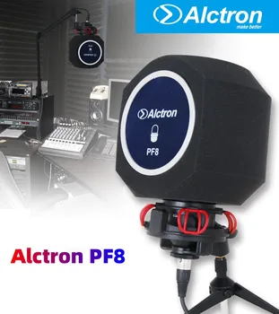Аксессуары для звукозаписывающего микрофона Alctron PF8, Ветрозащитный микрофон, Шумоподавление для персональной постановки музыки, прямой веб-трансляции