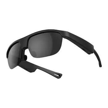 Умные очки, совместимые с Bluetooth, 5.3 Громкой связи, Солнцезащитные очки со встроенным микрофоном, очки с шарниром на 30 градусов