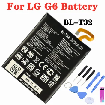 BL-T32 Аккумулятор Для LG G6 G600L G600S G600K G600V H871 H872 H873 LS993 US997 VS988 Аккумулятор для телефона емкостью 3230 мАч