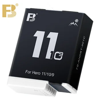Аккумулятор FB Для GoPro Hero 9 Hero10 Hero 11 с 3 Слотами USB-Зарядного Устройства для Экшн-камеры Gopro AHDB-901C