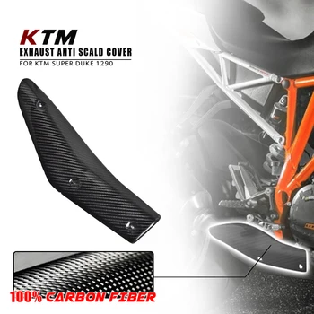 Для KTM Superduke 1290 2020 2022 100% Сухая Крышка Из Углеродного Волокна Для Защиты От Ожогов Комплект Кузовных Деталей Аксессуары Для мотоциклов