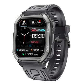 Z50 Новые смарт-часы мужские IP68 KR06 Водонепроницаемые Спортивные для активного отдыха, фитнес-трекер, монитор здоровья, умные часы для Android IOS
