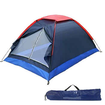 Палатка для кемпинга на 2 человека Простая установка Легкий садовый солнцезащитный козырек Походные принадлежности для кемпинга Походная палатка