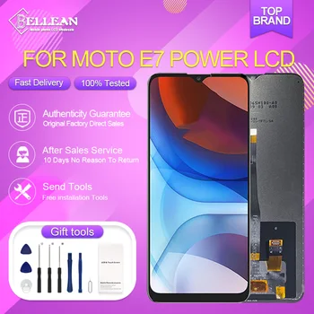 6,51-дюймовый дисплей питания E7 для Motorola Moto E7 Power Lcd с сенсорным экраном, дигитайзер в сборе, замена на рамку, бесплатная доставка