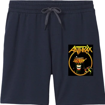 Anthrax San Bernadino California Event Show Черные шорты Новый Официальный Тур шорты для мужчин 2018 Модные Мужские шорты для мужчин shor