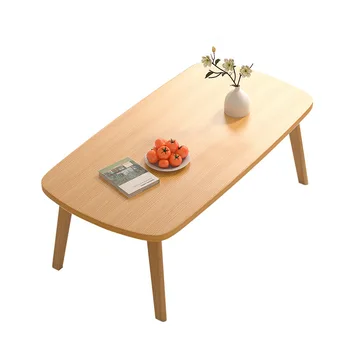 Японский чайный столик Угловой диван для маленькой семейной гостиной, деревянный журнальный столик, раскладывающийся рядом с прямоугольным столиком для чтения