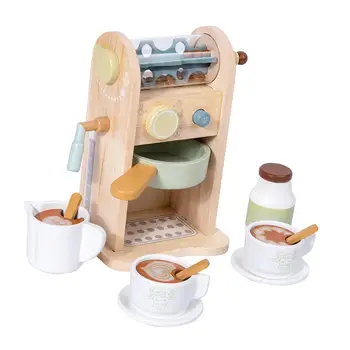 Кухонные принадлежности для игр, набор для приготовления детской кофе, набор для приготовления кофе, модернизированный игрушечный кофейный набор для девочек дошкольного возраста, подарки для мальчиков