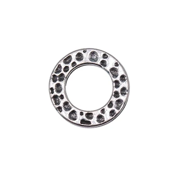 20шт Подвески-шармы в виде точечного круга размером 15x15 мм для изготовления ювелирных изделий Подвески-шармы в виде точечного круга