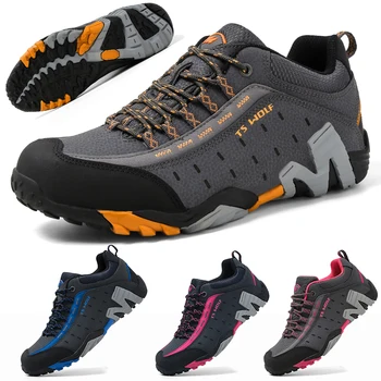 Мужская и женская походная обувь, высококачественная водонепроницаемая спортивная обувь для бега по пересеченной местности, обувь для треккинга 35-45 ярдов