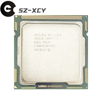 Intel Core i7-860 i7 860 с частотой 2,8 ГГц Четырехъядерный восьмипоточный процессор 8M 95W LGA 1156