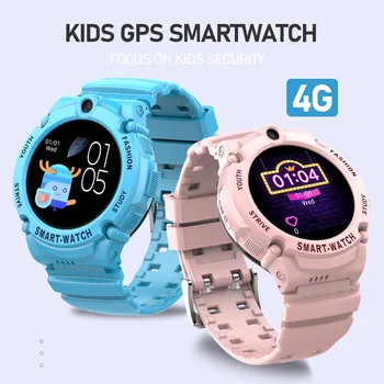 Детские Смарт-Часы 4G Sim-карта SOS Телефонный Звонок GPS Позиционирование 4 ГБ ROM APP Store Голосовой Домофон 1,4 