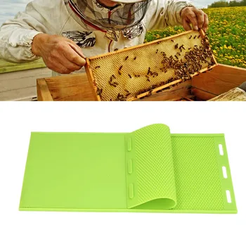 2шт 5,4 мм Силиконовая форма для листа пчелиного воска Пресс-форма для основы из пчелиного воска Оборудование для Пчеловода