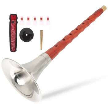 Инструмент Suona Музыкальные инструменты Для взрослых Дерево Красное дерево Традиционный этнический духовой ребенок