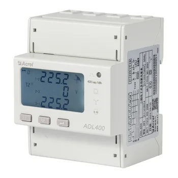 Счетчик электроэнергии переменного тока ADL400 3 фазы для контроля кВт-ч Сертификат CE MID с шиной RS485 Modbus