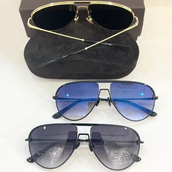 Модные брендовые солнцезащитные очки для женщин и мужчин tom half frame ретро классические поляризованные очки Ford tf0924 с оригинальной коробкой Бесплатная доставка
