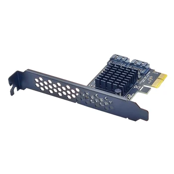НОВАЯ карта SATA Raid PCI-E SATA Raid-Контроллер ASMedia 1061R с чипом PCI Express X1-2 Порта SATA3.0 6 ГБ RAID-карта для SATA HDD SSD