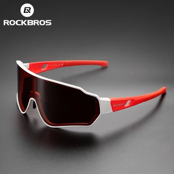 Rockbros оптом Велосипедные Очки Wo Фотохромные Спортивные Походные Очки Поляризованные Солнцезащитные очки Очки в внутренней оправе