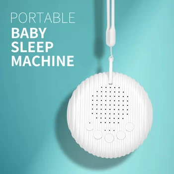 Аппарат с белым шумом и 10 естественными звуками, выключение по времени, Уход за ребенком, Снотворное, Терапевтическое устройство, Расслабляющий Ночной помощник