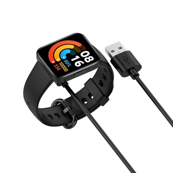 Магнитный смарт-браслет, кабель для зарядки смарт-часов USB, 2-контактный кабель для зарядки Redmi Watch 3 Lite /Active/Band 2