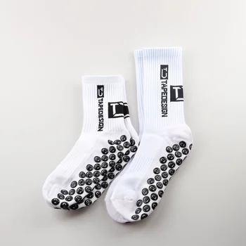 Спортивные носки, нескользящие Мягкие футбольные Носки, Дышащее утолщенное полотенце, Низ для велоспорта, Женские Мужские футбольные носки