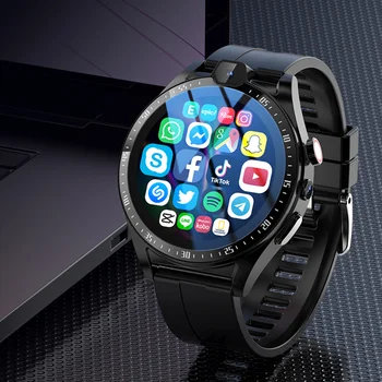 Ajeger 2023 4G Net Смарт-часы Мужские 4 ГБ 128 ГБ Android 9 Смарт-часы Телефон 1,43 