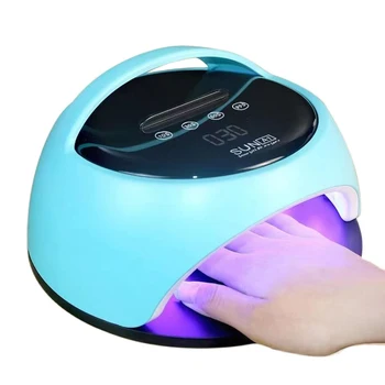 CNHIDS УФ-лампа для сушки ногтей Быстросохнущая сушилка для гель-лака для ногтей 60 светодиодов Лампа для фототерапии домашнего использования с автоматическим датчиком Маникюрный салон