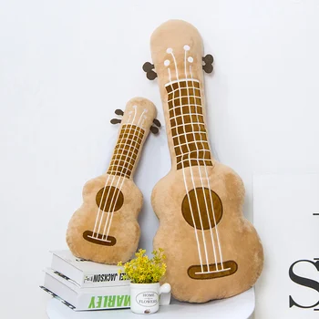 гитарная подушка, плюшевый музыкальный инструмент, гавайская гитара, игрушка, детские игрушки, подарок на день рождения для ребенка