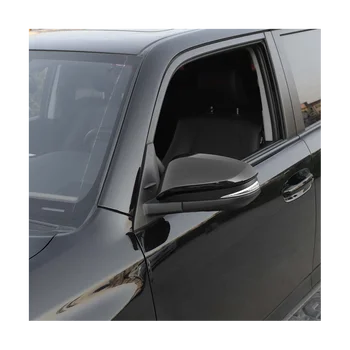 Накладка на наружное зеркало заднего вида автомобиля + накладка на дверную ручку для Toyota 4Runner 2017-2023 Аксессуары, черный