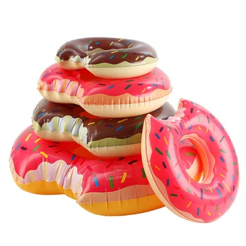 Надувной Плавательный Круг Пончик Бассейн Поплавок для Взрослых Детей Плавательный Круг Кольцевой Матрас для Летнего Водного Бассейна Пляжные Игрушки