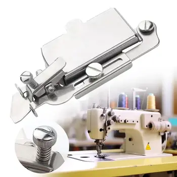 Прижимная металлическая направляющая для швов, фиксирующая кромку, инструмент для шитья своими руками, Магнитная промышленная швейная машина с защитой от скручивания, Прижимная машина для дома