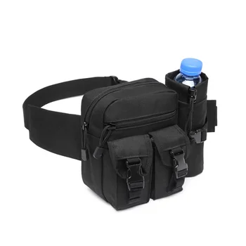 Мужская тактическая нейлоновая поясная сумка для альпинизма, бутылка для воды, телефон для хранения, спорт на открытом воздухе, кемпинг