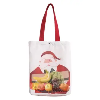 Рождественская сумка Санта-Клауса, сумка для рождественских покупок, сумка для рождественских покупок, сумка для школы, подарок для детей