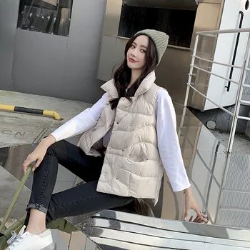 Пуховик женский короткий осенне-зимний новая корейская версия свободного легкого пуховика куртка jacket