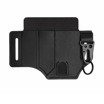 Кожаные ножны, карман EDC, держатель для ключей, походный инструмент, поясной ремень, сумка для телефона