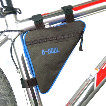 Треугольный велосипед Велосипедная передняя труба Рама Чехол Держатель сумки седло C