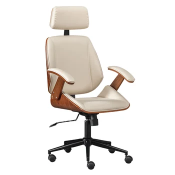 Офисные стулья Современная мебель для дома Подъемное кресло с поворотной спинкой Удобное кресло для отдыха Компьютерного босса Эргономичная силла