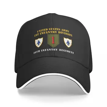 Бейсболка 1-й пехотной дивизии / 26-го пехотного полка, забавная шляпа, мужские Шляпы, Бейсболки, Женские Мужские шляпы