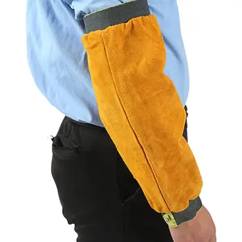 Защитный рукав для сварки, Огнестойкий защитный чехол для рук, рукава с крючком и дизайном, прочный защитный чехол для рук для оборудования