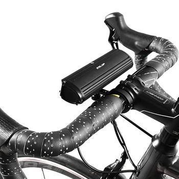 Велосипедный Фонарик Из Алюминиевого Сплава Велосипедная Фара Высокой Яркости Type-C USB Перезаряжаемая Для Верховой Езды Предупреждение О Освещении