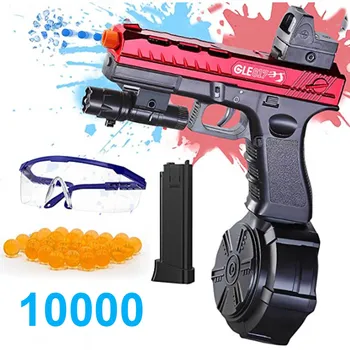 2023 Игрушечный пистолет с гелевым шариком, игрушечный пистолет для брызг, игрушечный пистолет для личного боя на открытом воздухе, подходит для подарка взрослым детям