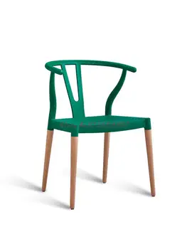 Современный простой y-образный стул, семейный рабочий стол, стул из бычьего рога, обеденный стул из массива дерева, стул для отдыха