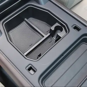 для Land Rover Defender 110 2020 2021 Коробка для хранения Центральной консоли автомобиля, Разделитель Подлокотника, Органайзер, Аксессуары для лотков, ABS