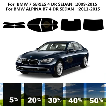 Предварительно Обработанная нанокерамика car UV Window Tint Kit Автомобильная Оконная Пленка Для BMW 7 СЕРИИ 4 DR СЕДАН 2009-2015
