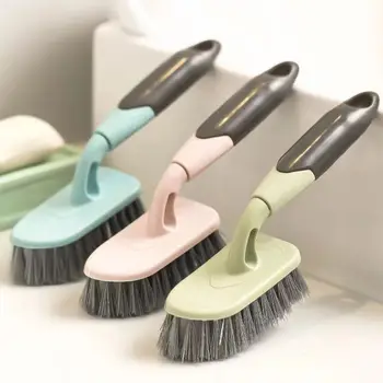 Щетка для мытья посуды бытовая многофункциональная для чистки пола, унитаза для обуви с длинной ручкой
